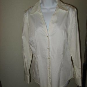 Charter Club Blouse Size 12 Long Sleeves NWT